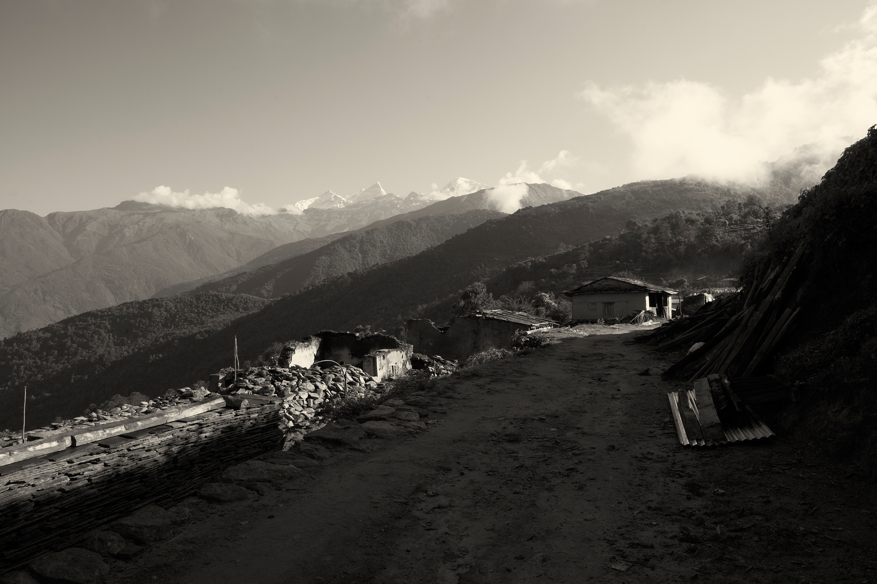 Gorka district, Nepal 2015. Earthquake.
